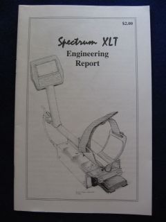 Electronics Spectrum XLT Engineering Report metal detector detecting