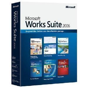 Microsoft Works Suite 2006 with Word Brand New