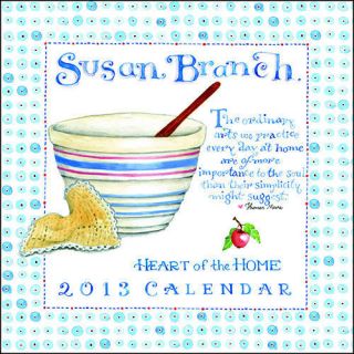 Susan Branch Heart of The Home 2013 Wall Calendar