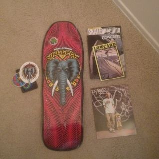Mike V Vallely Powell peralta Deck Rare Reissue With Giftpack Element