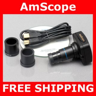 0MP USB Microscope Camera w Measurement Software 5MP