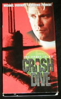Crash Dive Cabin Fever VHS 1996 Michael Dudikoff