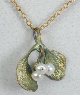 Michael Michaud Jewelry Mistletoe Necklace from Silver Season Perfect