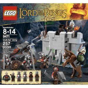 Lord of The Rings Lego Set 9471 Uruk Hai Army NISB