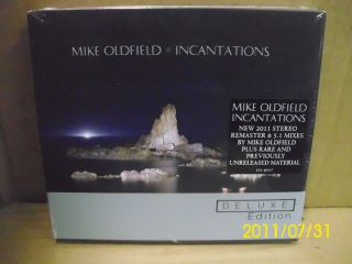 New Deluxe Edit 2 CD DVD Mike Oldfield INCANTATIONS2011