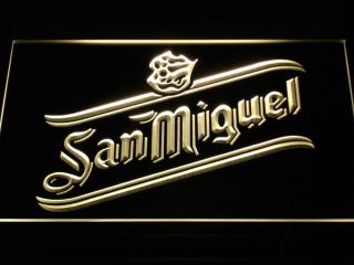 A150 Y San Miguel Beer Bar Pub Dispaly Neon Light Sign