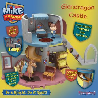 Mike the Knight Deluxe Glendragon Castle Playset Inc Mike and Galahad