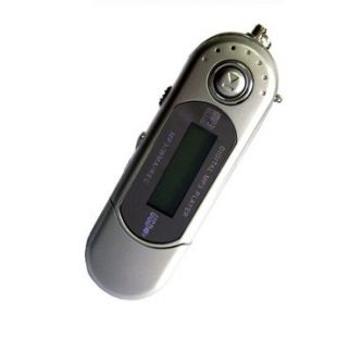 Silver 8g 8GB  WMA Player FM Radio Voice Recorder USB Flash Drive
