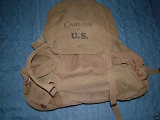 RARE WWII 1942 US Army Mountain Special Ops Rucksack