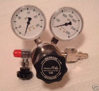 Air Products CGA 346 Gas Cylinder Regulator New
