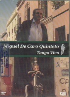 DVD Miguel de Caro Quinteto Tango Vivo SEALED New Live