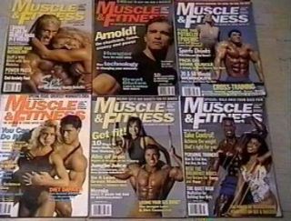 Feb 1995 Muscle Fitness Sharon Bruneau Milos Sarcev