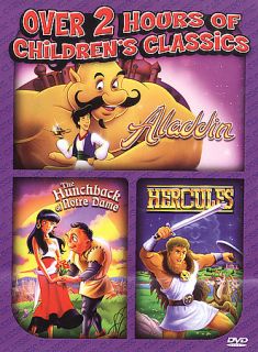 Aladdin Hunchback of Notre Dame Hercules DVD, 2003