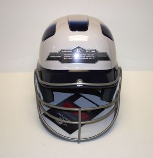 Easton TT Ntrl Wht NVY Softball Helmet Jr 6 3 8 7 1 8