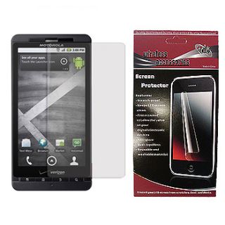 Motorola MB867 Milestone X2 Clear Screen Protector with Package