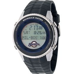 Milwaukee Brewers MLB Baseball Wrist Watch Adult Schedule Wristwatch