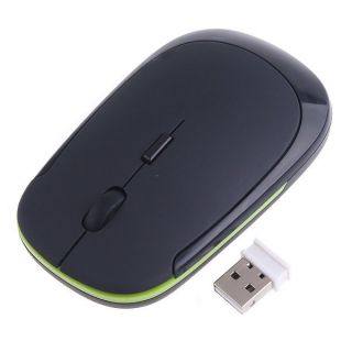 Wireless Optical Mouse Ultra Slim Mini USB for Laptop PC Mac