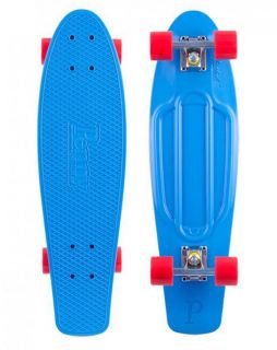 The Original Banana Nickel Mini Board Skateboard Cruiser Cyan Blue 27