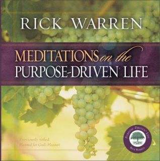 The Purpose Driven Life What on Earth Am I Here For by Rick Warren