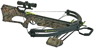 Barnett Crossbows Quad 400 Crossbow Package with Red Dot Scope