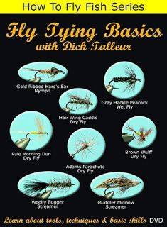 How to Fly Fish   Fly Tying Basics with Dick Talleur DVD, 2002