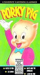 Cartoon Classics   Porky Pig VHS