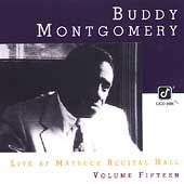 Recital Hall, Vol. 15 by Buddy Montgomery CD, Jul 2004, Concord