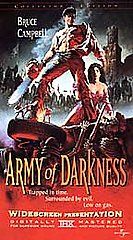 Army of Darkness VHS, 1999, Collectors Edition Clamshell