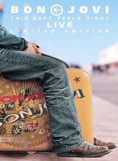 Bon Jovi   Live This Left Feels Right DVD, 2004, 2 Disc Set, Limited