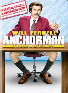 Anchorman The Legend of Ron Burgundy (DVD, 2004, Extended E