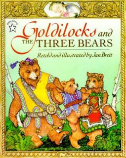 Goldilocks and the Three Bears by Jan Brett 1996, Paperback