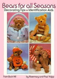 Bears for All Seasons by Rosemary Volpp 1989, Hardcover