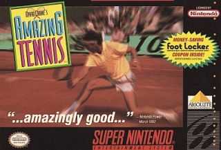 David Cranes Amazing Tennis Super Nintendo, 1992