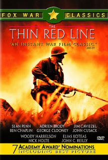 The Thin Red Line DVD, 2009, Widescreen Sensormatic