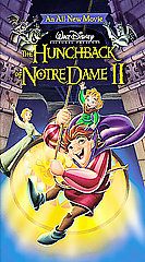 The Hunchback of Notre Dame II VHS, 2002