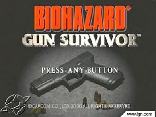 Resident Evil Survivor Sony PlayStation 1, 2000