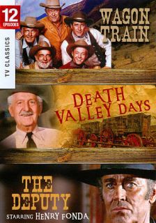 Wagon Train The Death Valley Days The Deputy DVD, 2011, 2 Disc Set