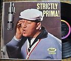 Louis Prima Strictly Prima Capitol T 1132 LP Free Wildest Tahoe Record