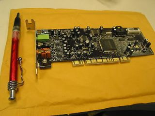 Sound Blaster Audigy SB0570 PCI 24bit Sound Card 7.1 LOW PROFILE