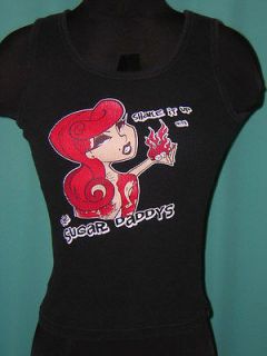 S1396 Shake it Up with the Sugar Daddys tank top shirt Juniors M GC