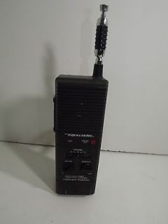 Realistic Walkie Talkies TRC 219 3 Channel Citizens Band Transceiver