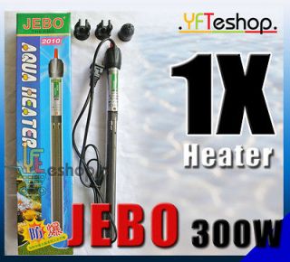 Newly listed NEW JEBO 300W Aquarium submersible Heater 300 Watts Fish