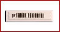 1,080 Sensormatic Ultra Strip III ZLDRS2 Barcode Labels