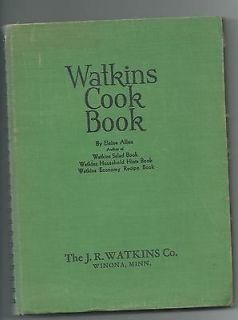 watkins cook book