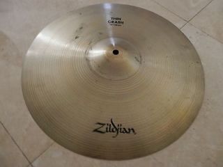 Zildjian A 15 Thin Crash Cymbal VG Condition 
