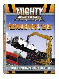 MIGHTY MACHINES CHOMP CRUNCH TEAR   NEW DVD