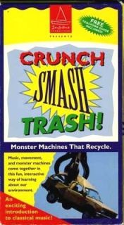 RECYCLING WITH MONSTER MACHINES kids Crunch Smash