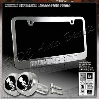 Newly listed Standard US Size Chrome Hummer H2 License Plate Frame w
