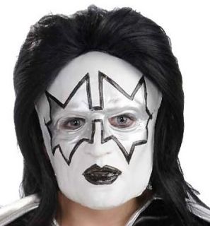 KISS Ace Frehley The Spaceman Halloween Costume Adult Half Mask Adult