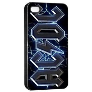 NEW AC/DC ROCK N ROLL BAND IPHONE 4 4S SEAMLESS HARD BACK COVER CASE